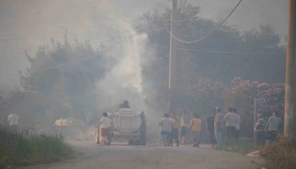 Antalyada iki noktada çıkan orman yangını kontrol altına alındı