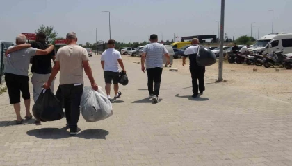 Antalyada infaz düzenlemesiyle tahliyeler başladı, bayram sevinci ikiye katlandı