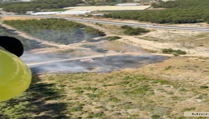 Antalyada orman yangını