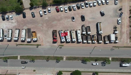 Antalyada sahte belgelerle tescil edilen 22 araç muhafaza altına alındı