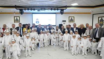 Antalyada toplu sünnet şöleni heyecanı