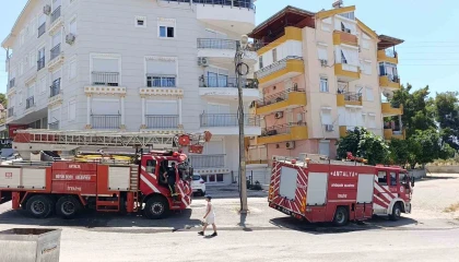 Baca temizliği için soba yaktı, mahalle sakinleri yangın çıktı sandı
