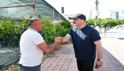 Bakan Kotan hem denetledi hem de bayramlaştı