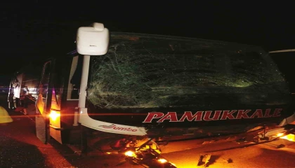 Burdurda zincirleme kaza: 2 yaralı