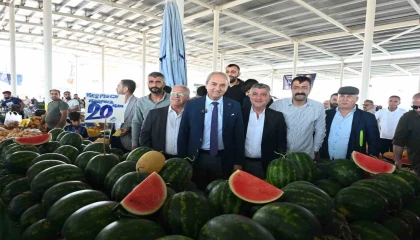 Çankaya Mahallesinin ilk kapalı pazarı hizmete açıldı