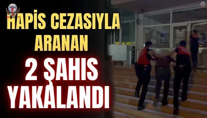 Dörtyolda hapis cezasıyla aranan 2 kişi yakalandı