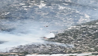 Finikede çıkan orman yangını kontrol altına alındı