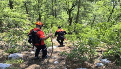 Gazipaşada kaybolan yaşlı adamı arama çalışmaları 7. gününde sürüyor