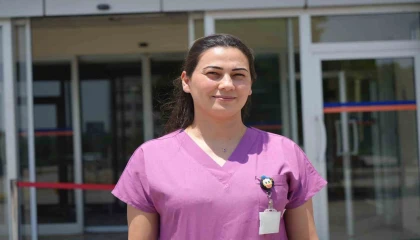 Görevli hemşire hastanenin acil servisindeki yangında verilen mücadeleyi anlattı