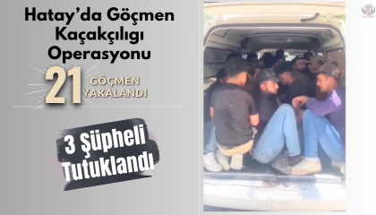Hatay'da 3 Kaçakçı Tutuklandı