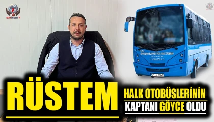 HATAY’DA HALK OTOBÜSLERİNİN KAPTANI GÖYCE OLDU