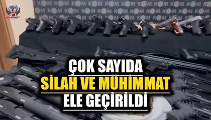 Hatayda kaçakçılara operasyon: Çok sayıda silah ve mühimmat ele geçirildi
