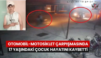 Hatay'da Motosiklet Kazası: 17 Yaşındaki Çocuk Hayatını Kaybetti