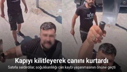 Hatay'da Satırlı Saldırıdan Kaçış