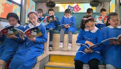 Hayalleri taşıyan kütüphane, kırsalda 5 bin çocukla buluştu