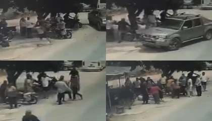 İki farklı olayda araçla insanlara çarptılar: O anlar kamerada