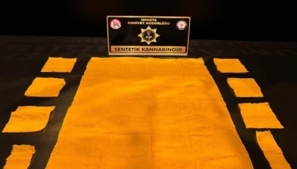 Ispartada 6 bin 672 kullanımlık sentetik madde ele geçirildi