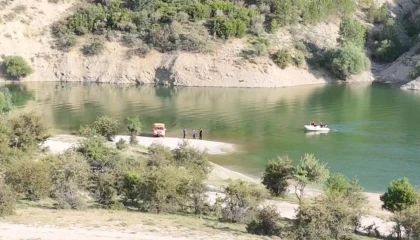 Ispartada baraj gölünde kaybolan şahıs baygın halde bulundu