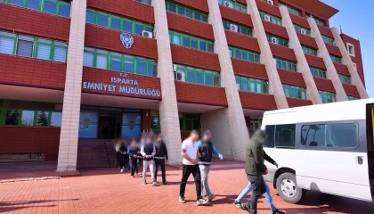 Ispartada narkotik operasyonlarında 22 kişiye adli işlem yapıldı