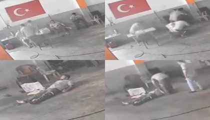 Kadın kılığına giren katilin işlediği cinayet kamerada