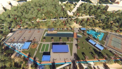 Kahramanmaraşta 15 Temmuz Spor Vadisi yapılıyor