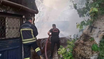 Kahramanmaraşta atık yangını