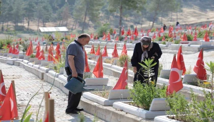 Kahramanmaraşta buruk bayramlaşma