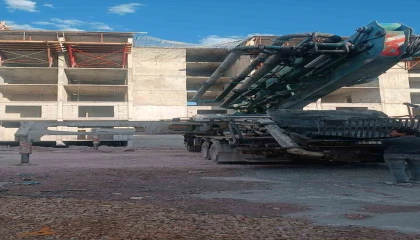 Kahramanmaraşta inşaattan düşen işçi öldü