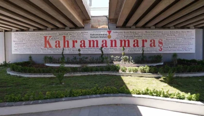 Kahramanmaraşta kavşak yenileme çalışmaları