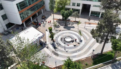 Kahramanmaraşta Kırk Altı Meydan Kafe hizmete hazırlanıyor