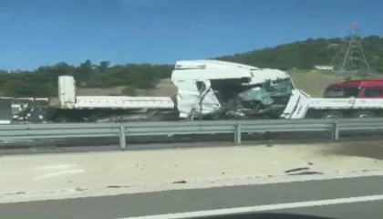 Kahramanmaraşta tır kazası: 1 yaralı