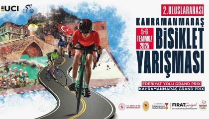 Kahramanmaraşta uluslar arası bisiklet turnuvası