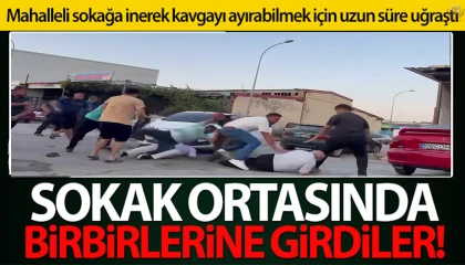 Kaza sonrası tekmeli, yumruklu kavga