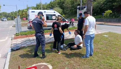 Kazaya ilk müdahaleyi Jandarma ekibi yaptı