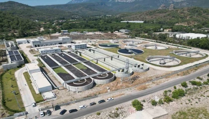 Kemerde vatandaşların tepki gösterdiği arıtma tesisindeki koku sorunu