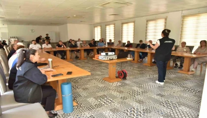 Kepezden Huzurevi sakinlerine afet bilinci eğitimi