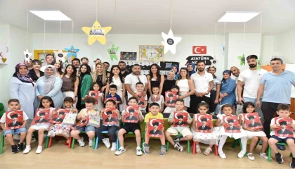 Kepezin kreşlerinde karne sevinci