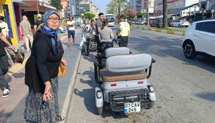 Manavgatta motosiklet kazası: 1 yaralı