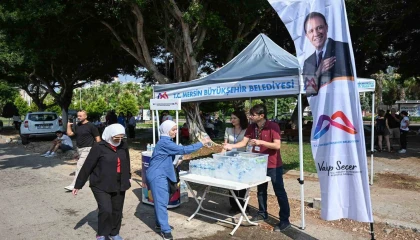 Mersin Büyükşehir Belediyesi YKS heyecanına ortak oldu