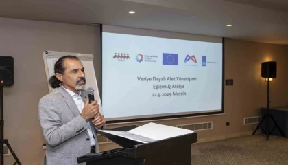 Mersinde afetlere hazırlık için eğitim ve atölye çalışması yapıldı