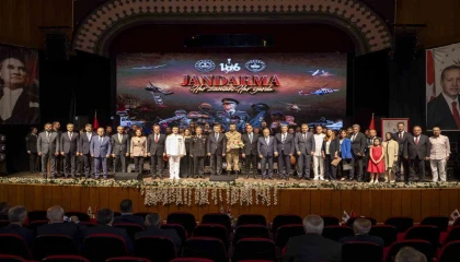 Mersinde Jandarma Teşkilatının 186. yılı törenle kutlandı