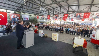 Mersinde üreticiye ekipman desteği