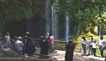 Mersindeki gizemli hazineye ziyaretçi akını