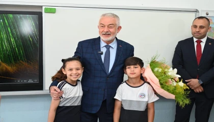 Minik yürekler davet etti, Başkan Başdeğirmen öğrencilerle buluştu