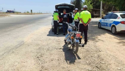 Hatay'da Motosikletle Ölümle Oynayan Şahsa Cezai İşlem