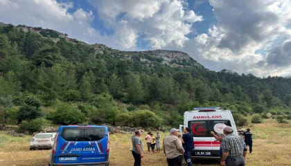 Ot toplamak için antik kente çıkan kadın kayalıklardan düşerek hayatını kaybetti