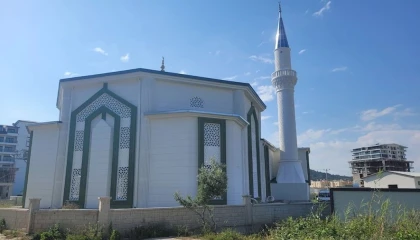 Pazarcı Mahallesi camisine bayram sabahında kavuştu