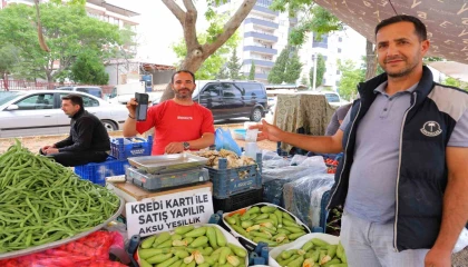 Pazarda kolay ödeme dönemi: İster kartla ister karekodla ödeme