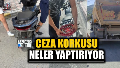 Plakası gözükmesin diye elinden geleni yapan sürücülere ceza yağdı