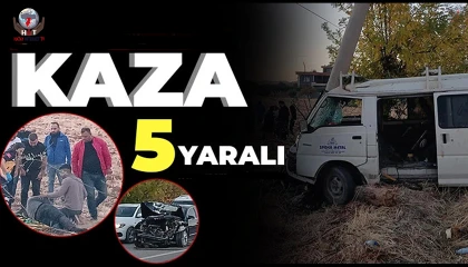 Samandağda trafik kazası: 5 yaralı